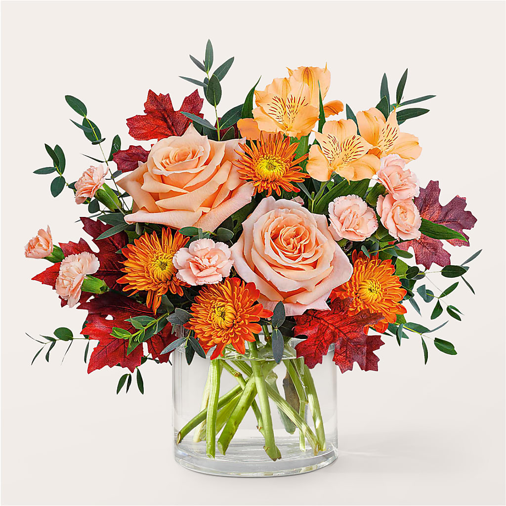 Spiced Latte Bouquet – Park Merced Florist, Corona CA