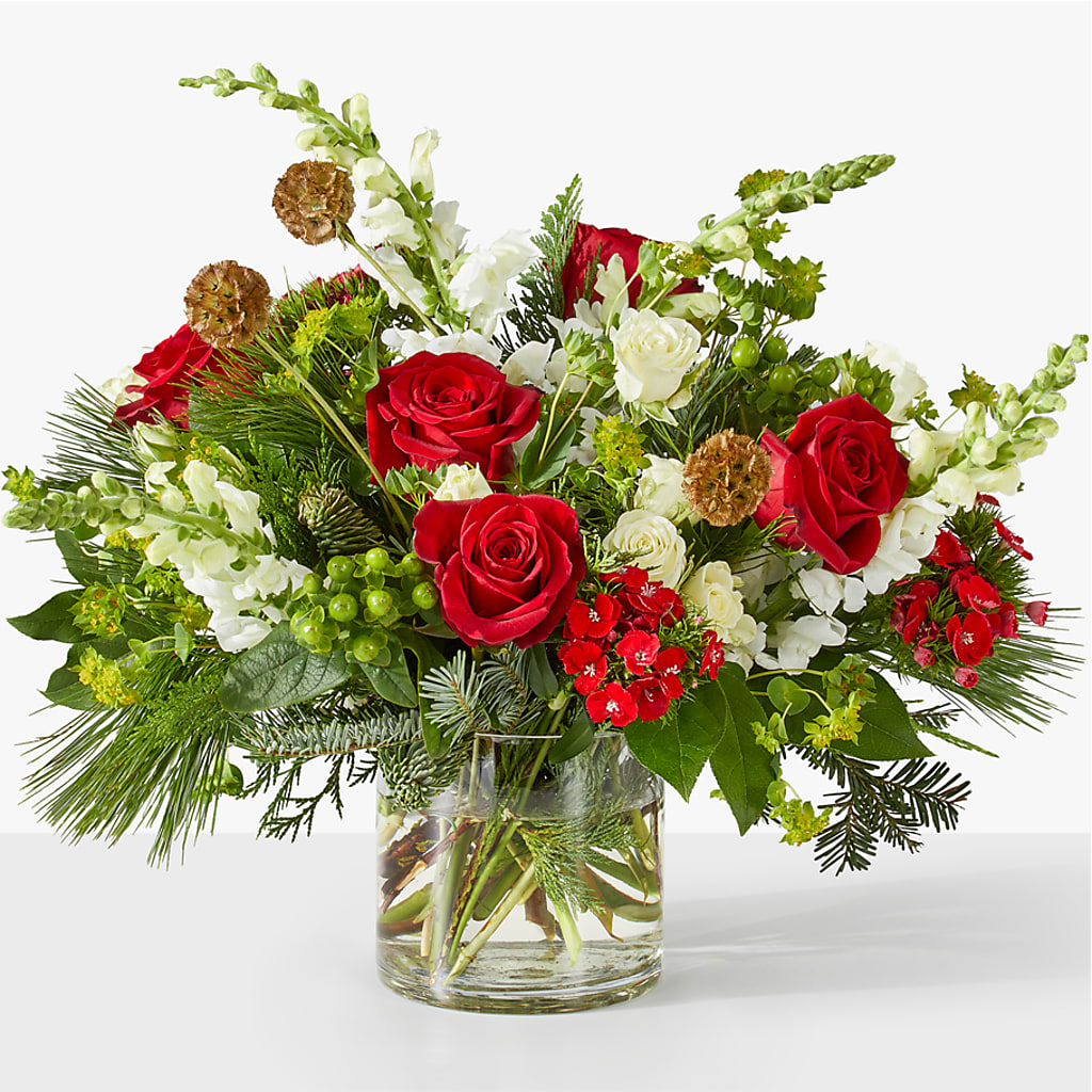 Deck the Halls Bouquet – Park Merced Florist, Corona CA