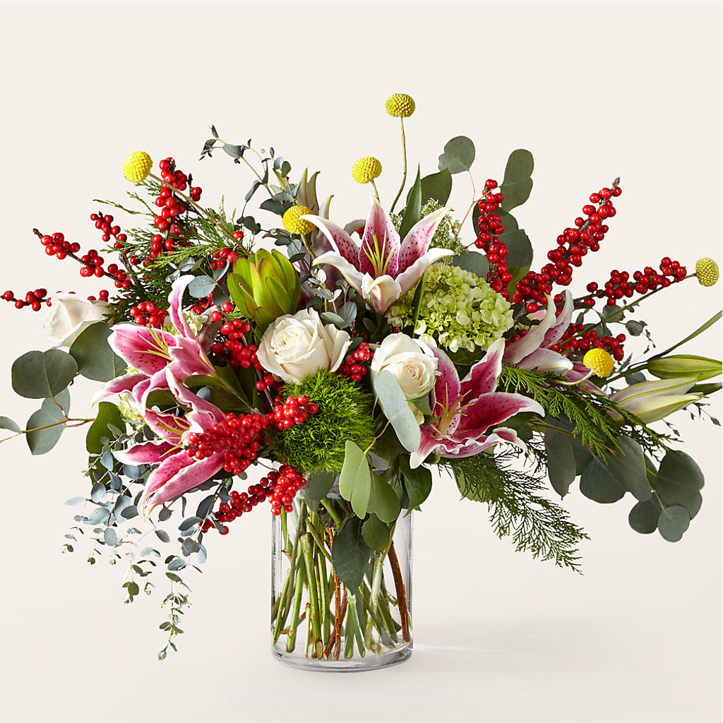 Berry & Bright Bouquet – Park Merced Florist, Corona CA