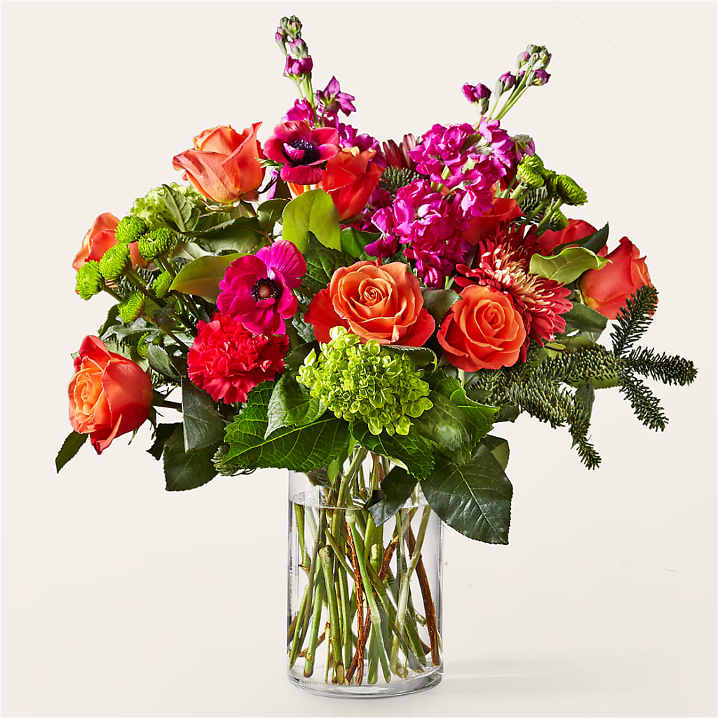 All the Tinsel Bouquet – Park Merced Florist, Corona CA