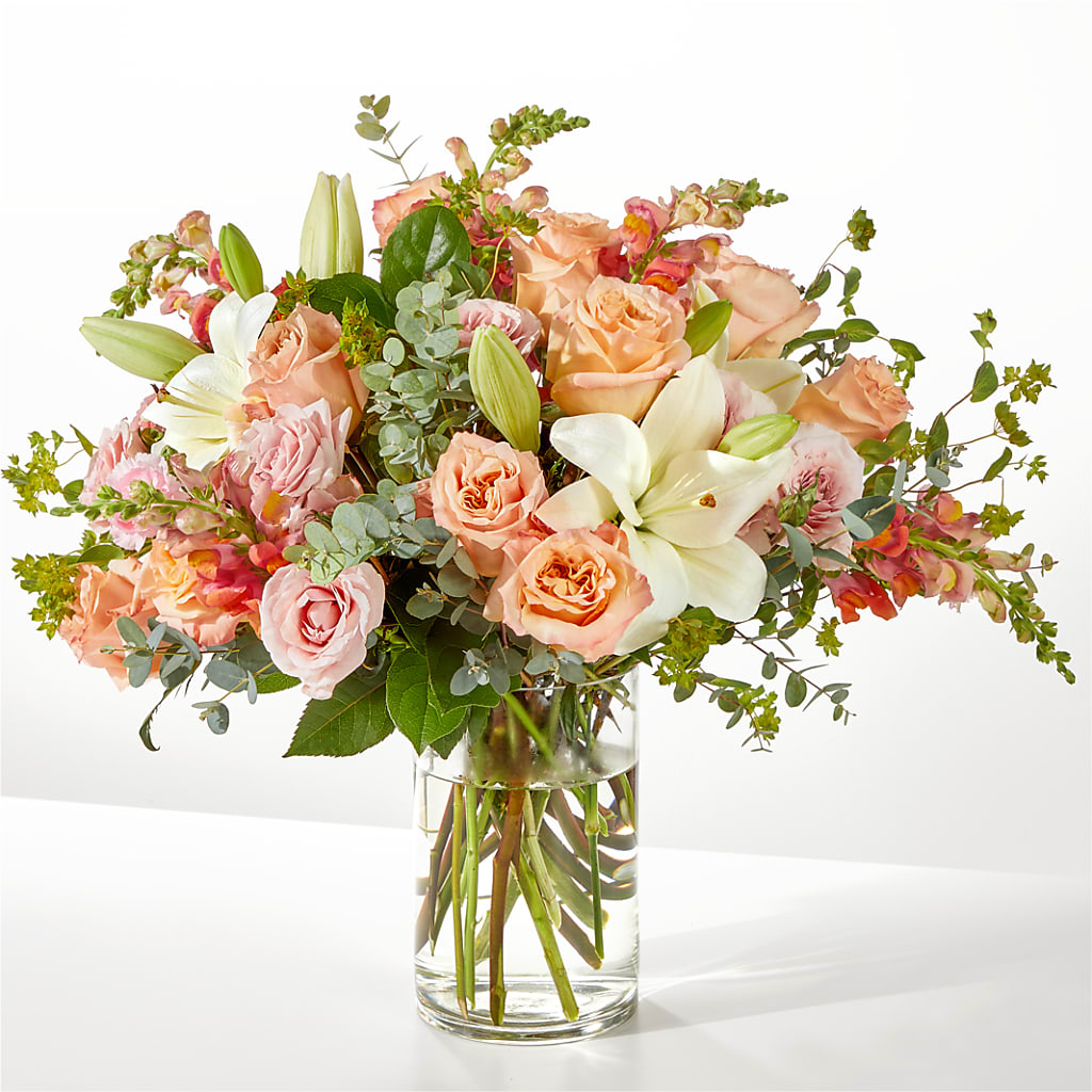 Grapefruit Splash Bouquet – Park Merced Florist, Corona CA
