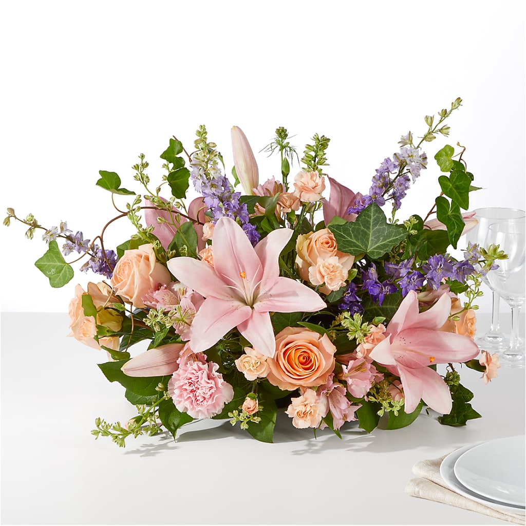 Blossom Time Centerpiece – Park Merced Florist, Corona CA