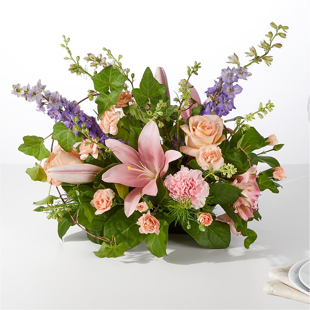 Blossom Time Centerpiece – Park Merced Florist, Corona CA