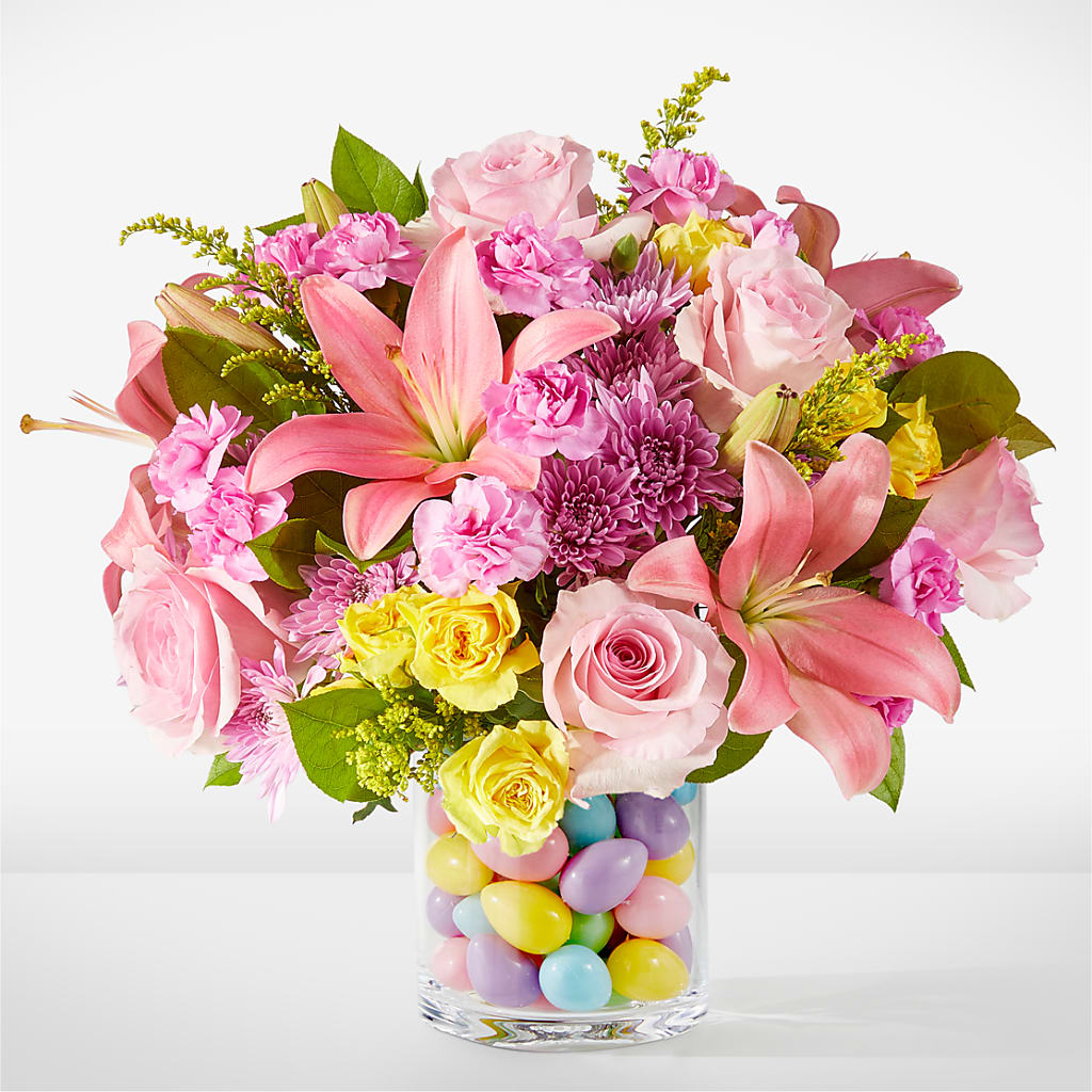 Easter Egg Hunt Bouquet – Park Merced Florist, Corona CA