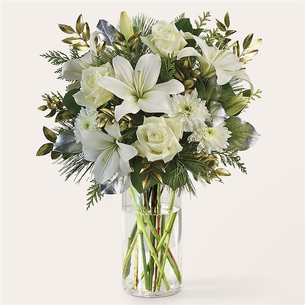 Wintry Mix Bouquet – Park Merced Florist, Corona CA