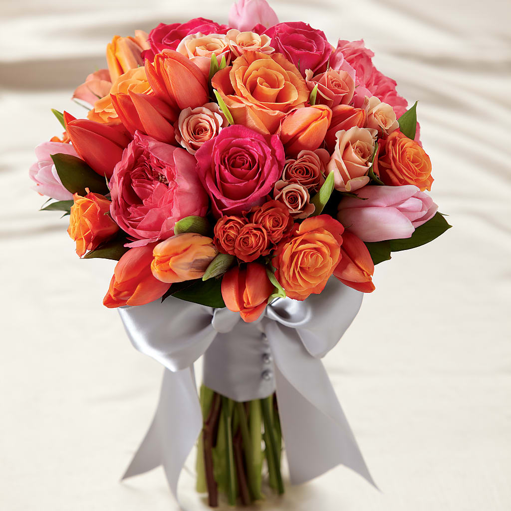 Sunset Dream Bouquet – Park Merced Florist, Corona CA