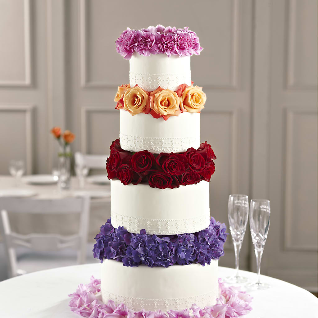 Infinite Love Cake Décor – Park Merced Florist, Corona CA