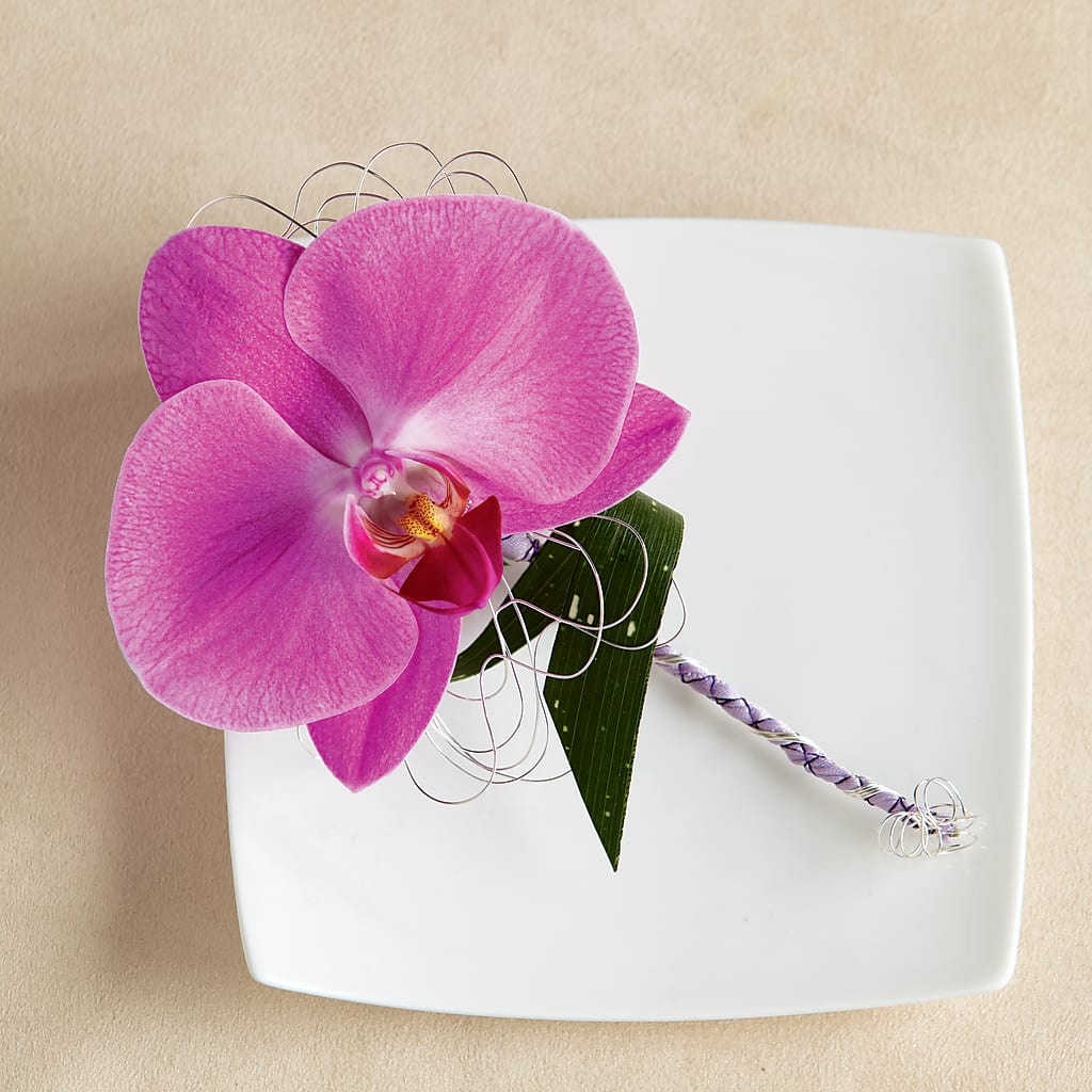 Glorious Boutonniere – Park Merced Florist, Corona CA