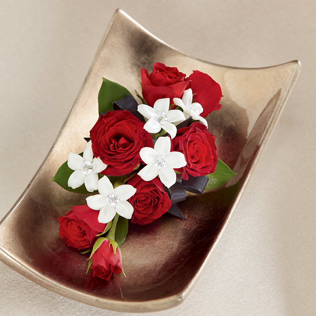 Poetry Corsage – Park Merced Florist, Corona CA