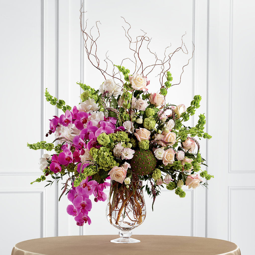 Soft Sophistication Arrangement – Park Merced Florist, Corona CA