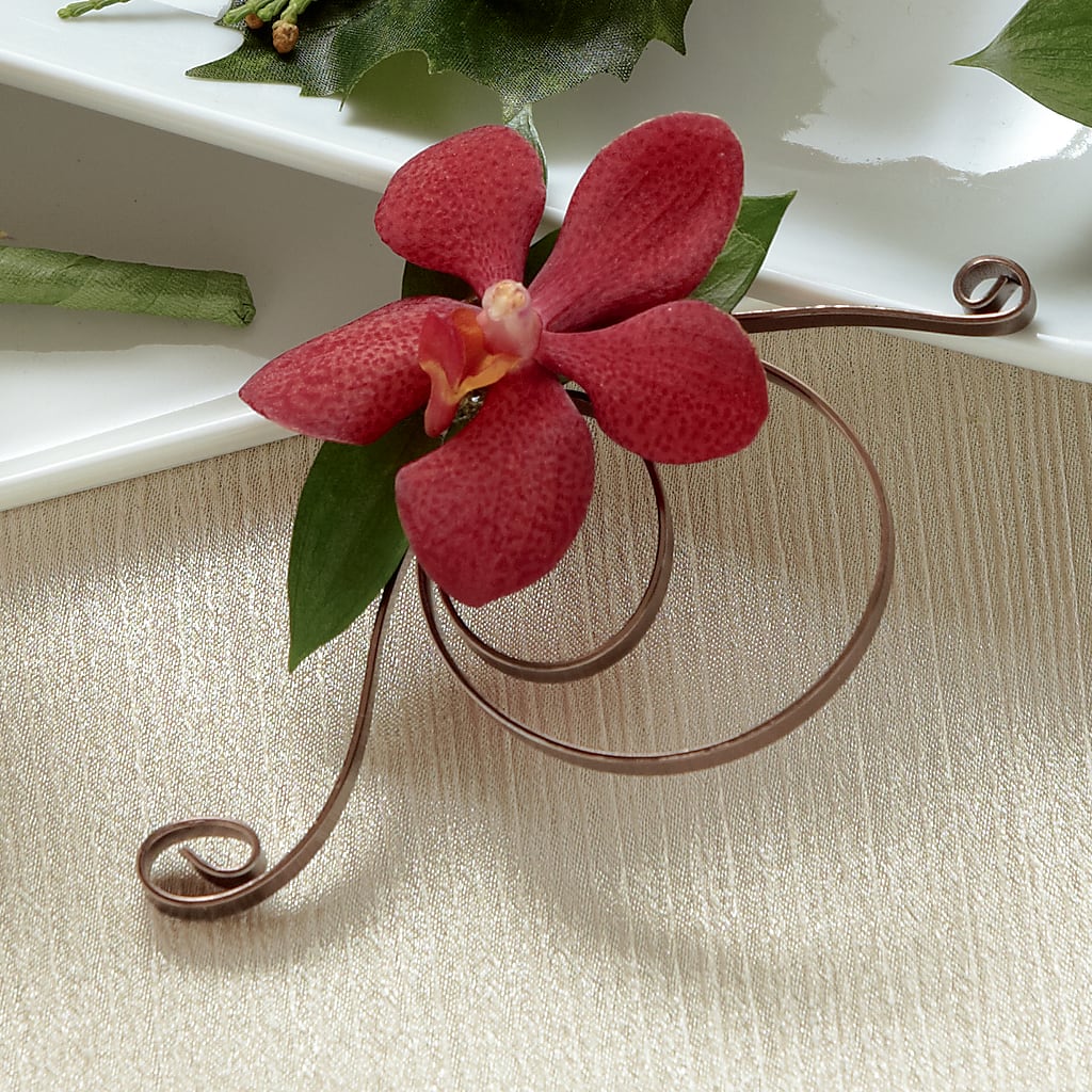 Red Mokara Boutonniere – Park Merced Florist, Corona CA