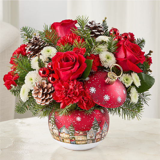 Christmas Carols Ornament –  Park Merced Florist, Corona CA