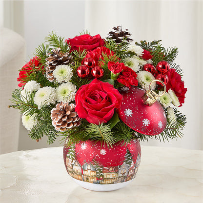 Christmas Carols Ornament –  Park Merced Florist, Corona CA