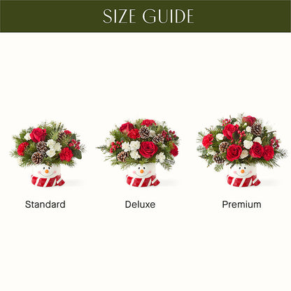 Jolly Snowman Bouquet –  Park Merced Florist, Corona CA