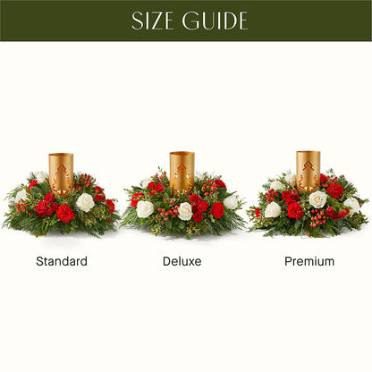 December Dreams Centerpiece –  Park Merced Florist, Corona CA
