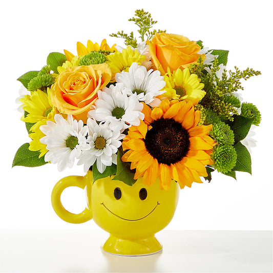 Be Happy Bouquet –  Park Merced Florist, Corona CA