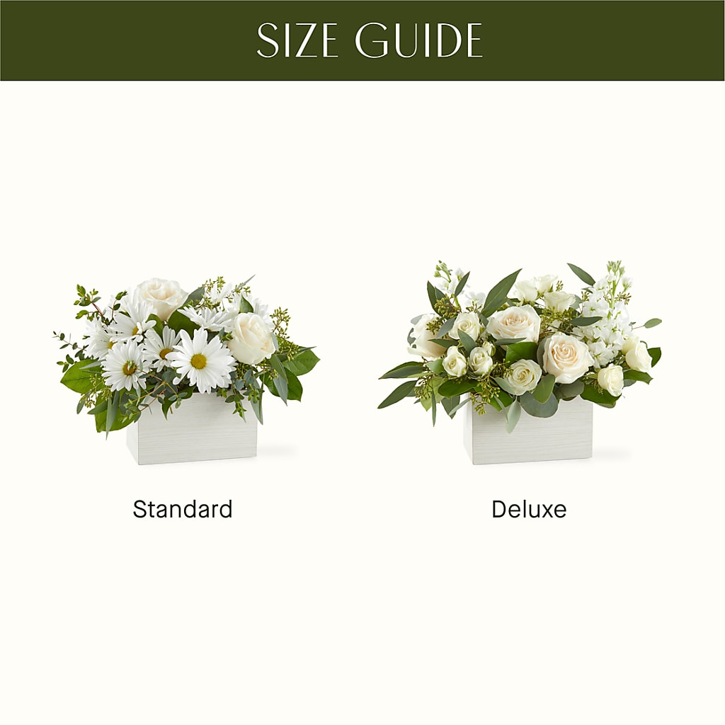 Fresh Linen Box Bouquet –  Park Merced Florist, Corona CA