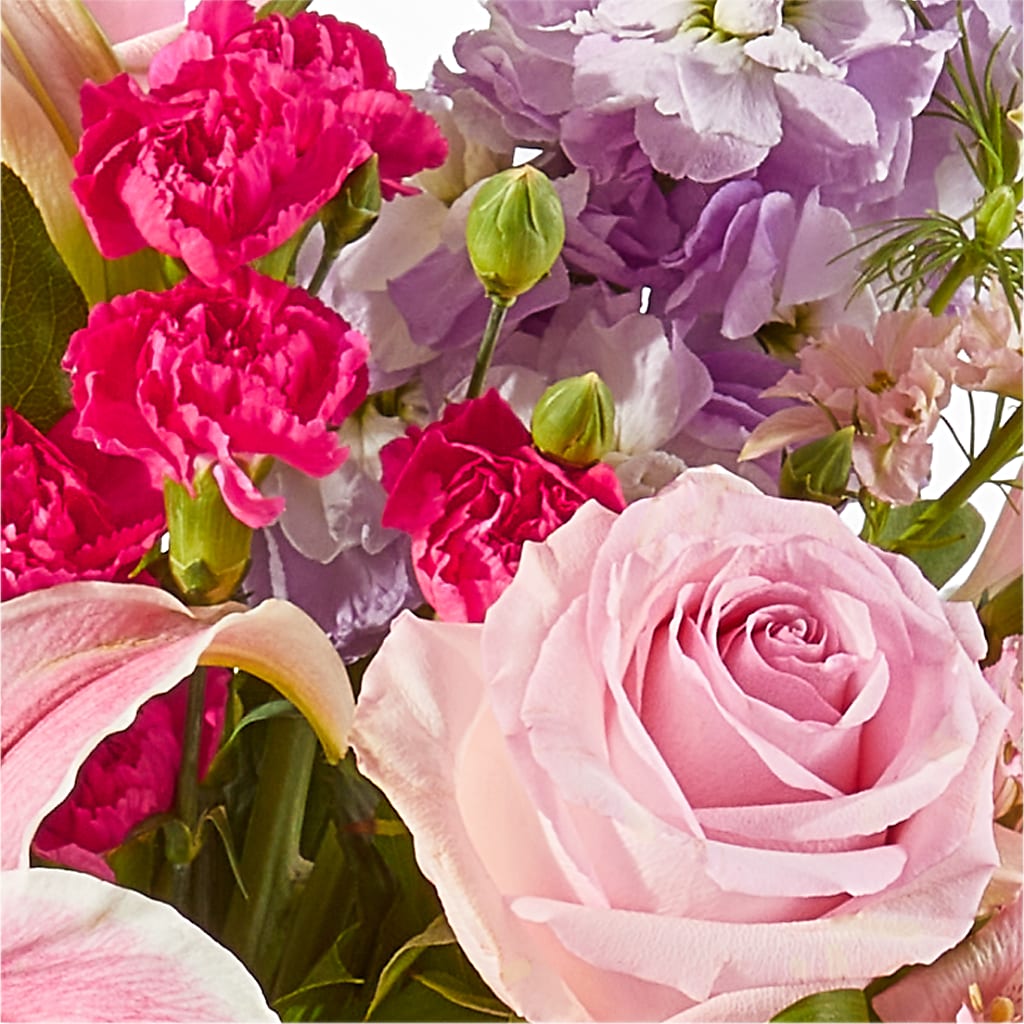Mauvelous Bouquet –  Park Merced Florist, Corona CA