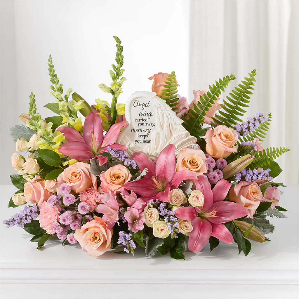 Gentle Light Arrangement –  Park Merced Florist, Corona CA