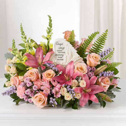 Gentle Light Arrangement –  Park Merced Florist, Corona CA