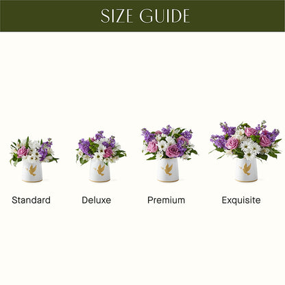 Garden of Peace Bouquet –  Park Merced Florist, Corona CA