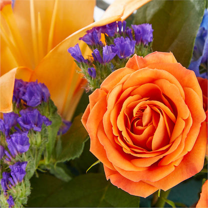 Radiant Citrus Box Bouquet –  Park Merced Florist, Corona CA