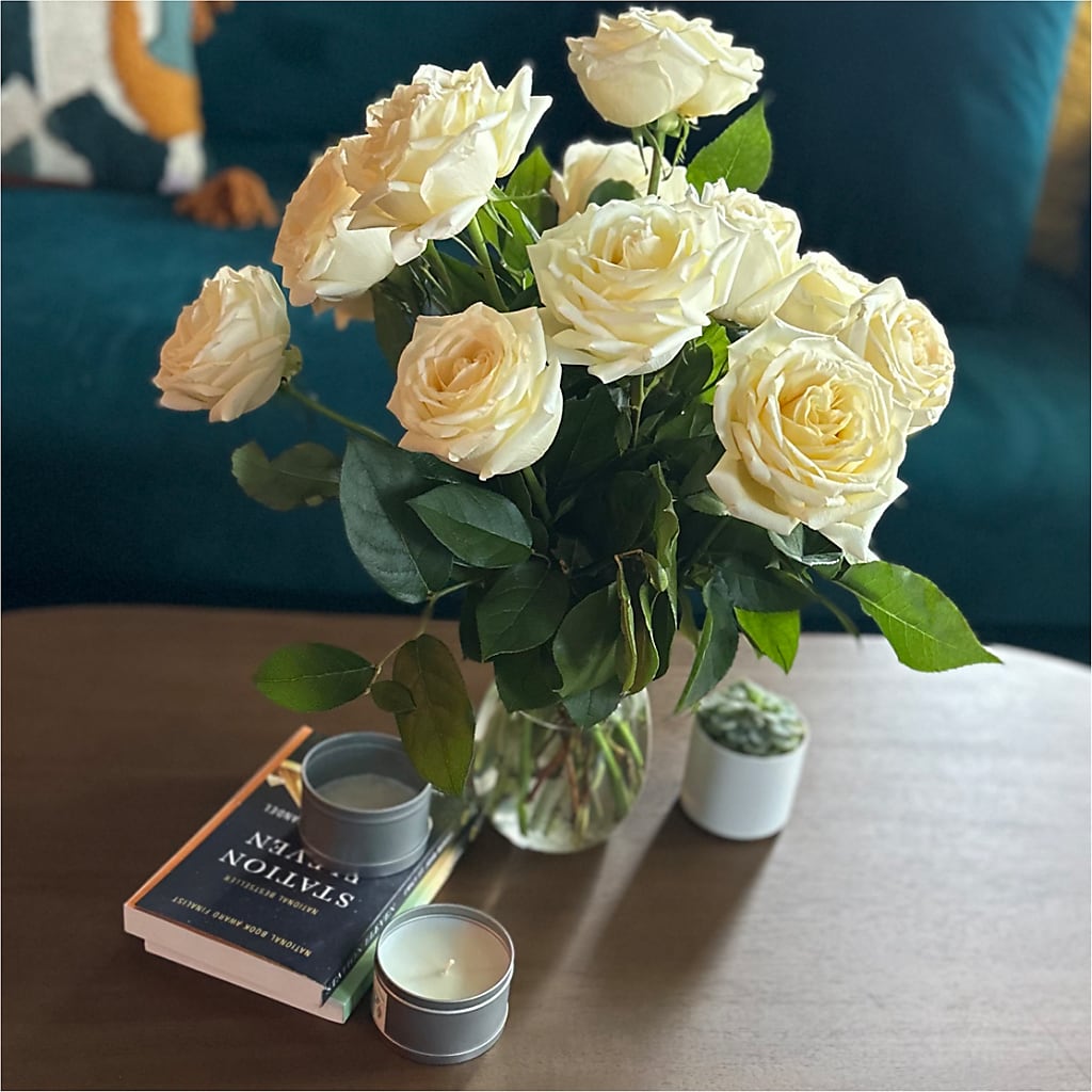 Long Stem Yellow Rose Bouquet –  Park Merced Florist, Corona CA