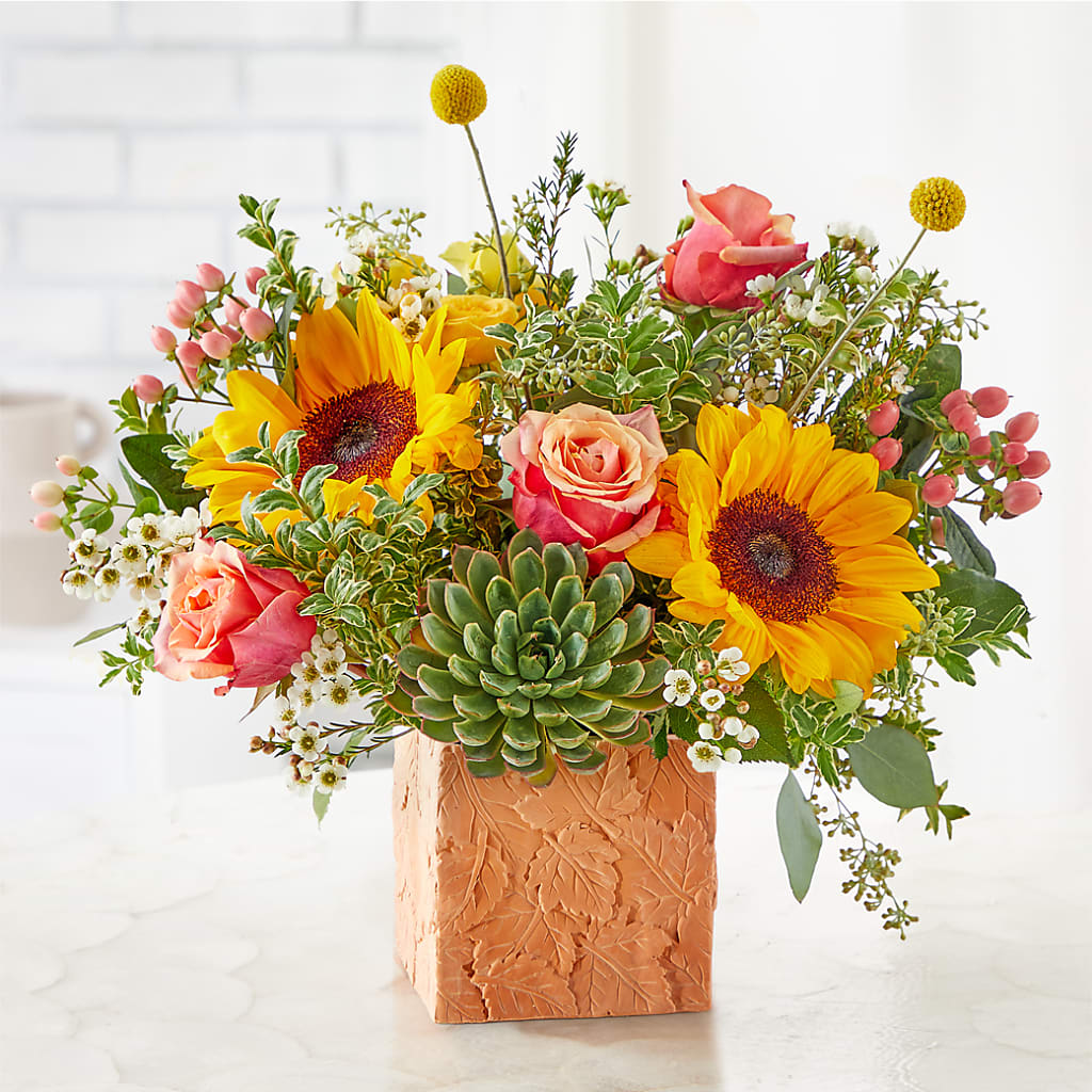 Sunflower Season Bouquet –  Park Merced Florist, Corona CA