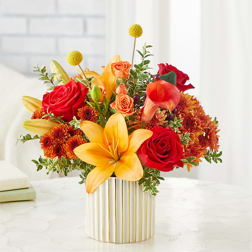 Scarlet Skies Bouquet –  Park Merced Florist, Corona CA