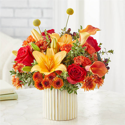 Scarlet Skies Bouquet –  Park Merced Florist, Corona CA