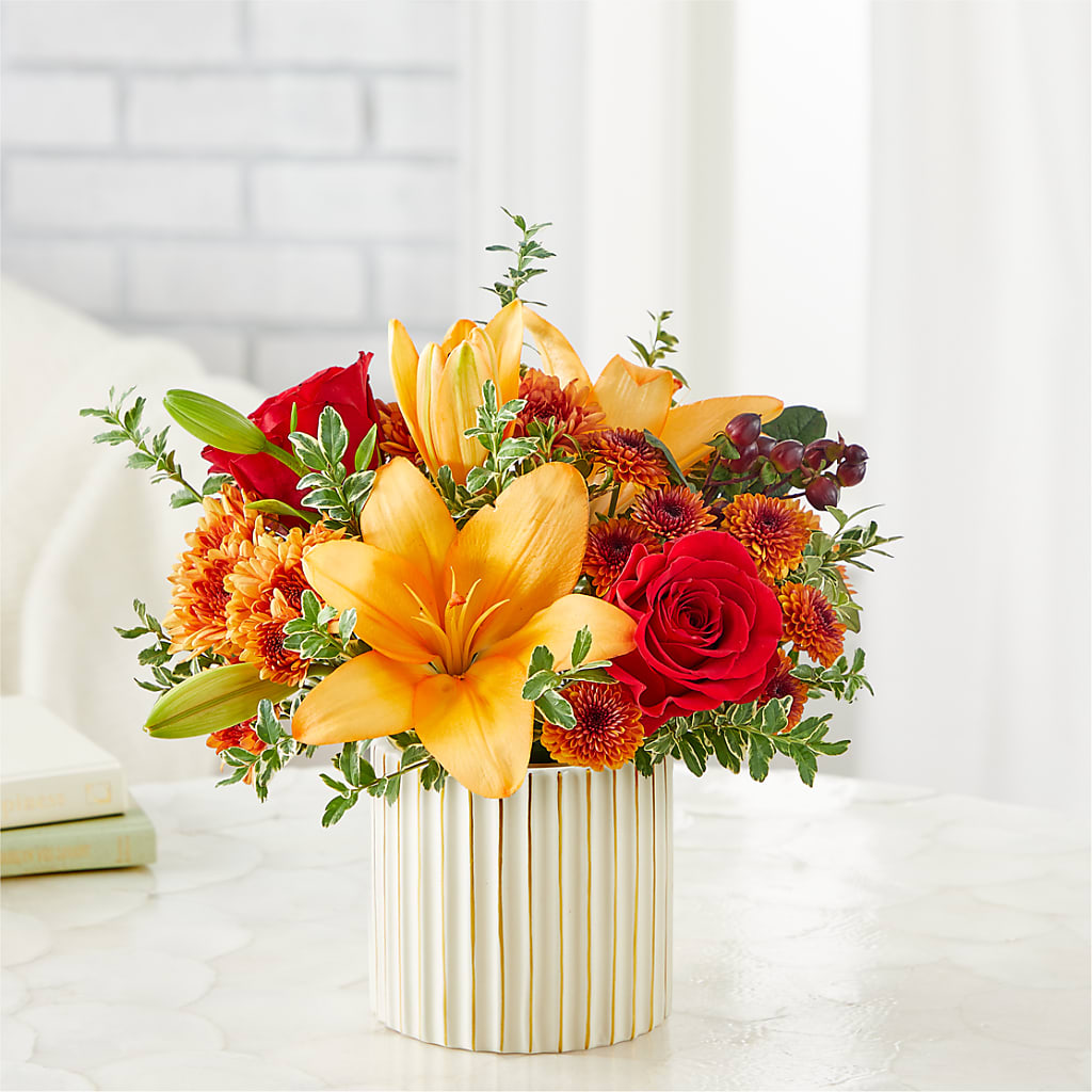 Scarlet Skies Bouquet –  Park Merced Florist, Corona CA