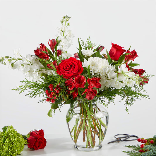 Merry Moment Bouquet – A Florist Original –  Park Merced Florist, Corona CA