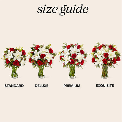 Sparkling Snowflakes Bouquet –  Park Merced Florist, Corona CA
