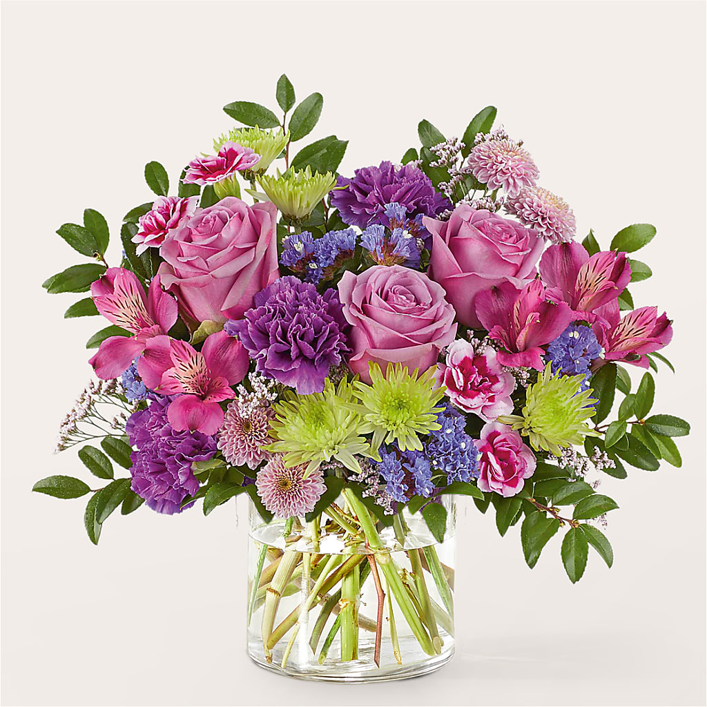 Glass Half Full Bouquet –  Park Merced Florist, Corona CA