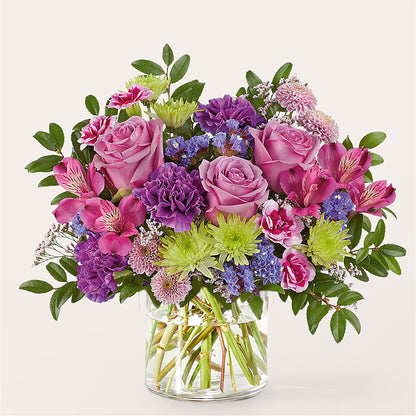 Glass Half Full Bouquet –  Park Merced Florist, Corona CA
