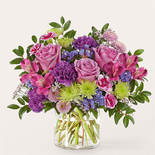 Glass Half Full Bouquet –  Park Merced Florist, Corona CA