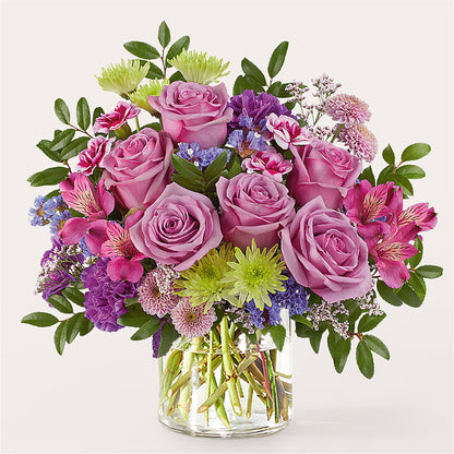 Glass Half Full Bouquet –  Park Merced Florist, Corona CA