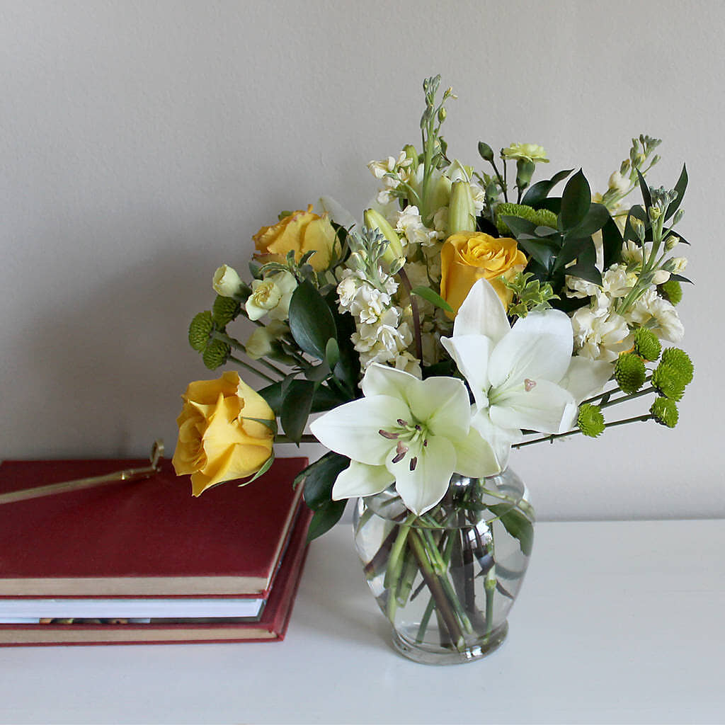 Hope & Serenity Bouquet –  Park Merced Florist, Corona CA