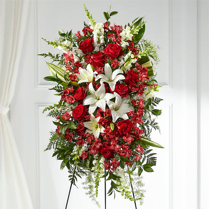 Everlasting Memory Standing Spray –  Park Merced Florist, Corona CA