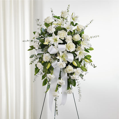 With Care Standing Spray –  Park Merced Florist, Corona CA