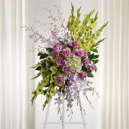 Lasting Legacy Standing Spray –  Park Merced Florist, Corona CA