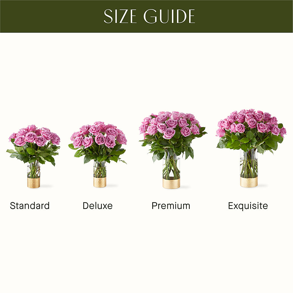 Secret Admirer Lavender Rose Bouquet –  Park Merced Florist, Corona CA