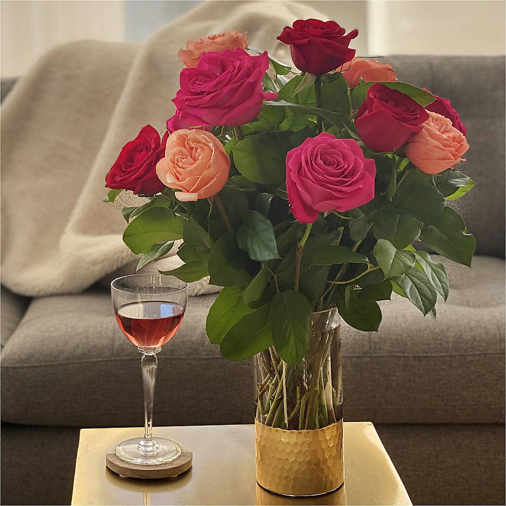 Ever After Rose Bouquet –  Park Merced Florist, Corona CA