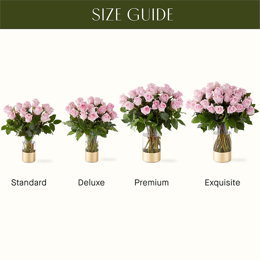 Picture Perfect Pink Rose Bouquet –  Park Merced Florist, Corona CA