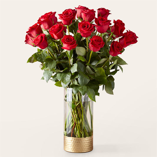 Classic Love Red Rose Bouquet –  Park Merced Florist, Corona CA