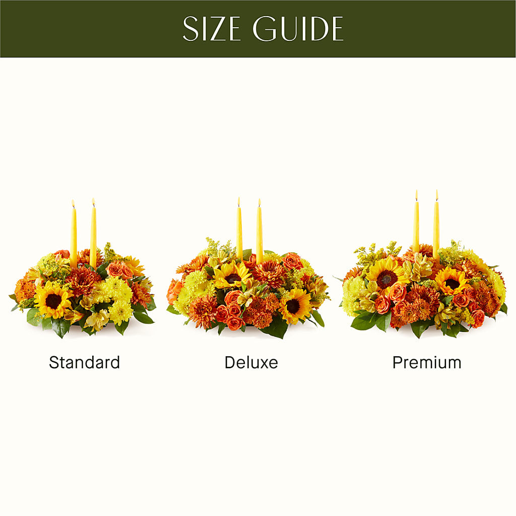 Autumn Harmony Centerpiece –  Park Merced Florist, Corona CA