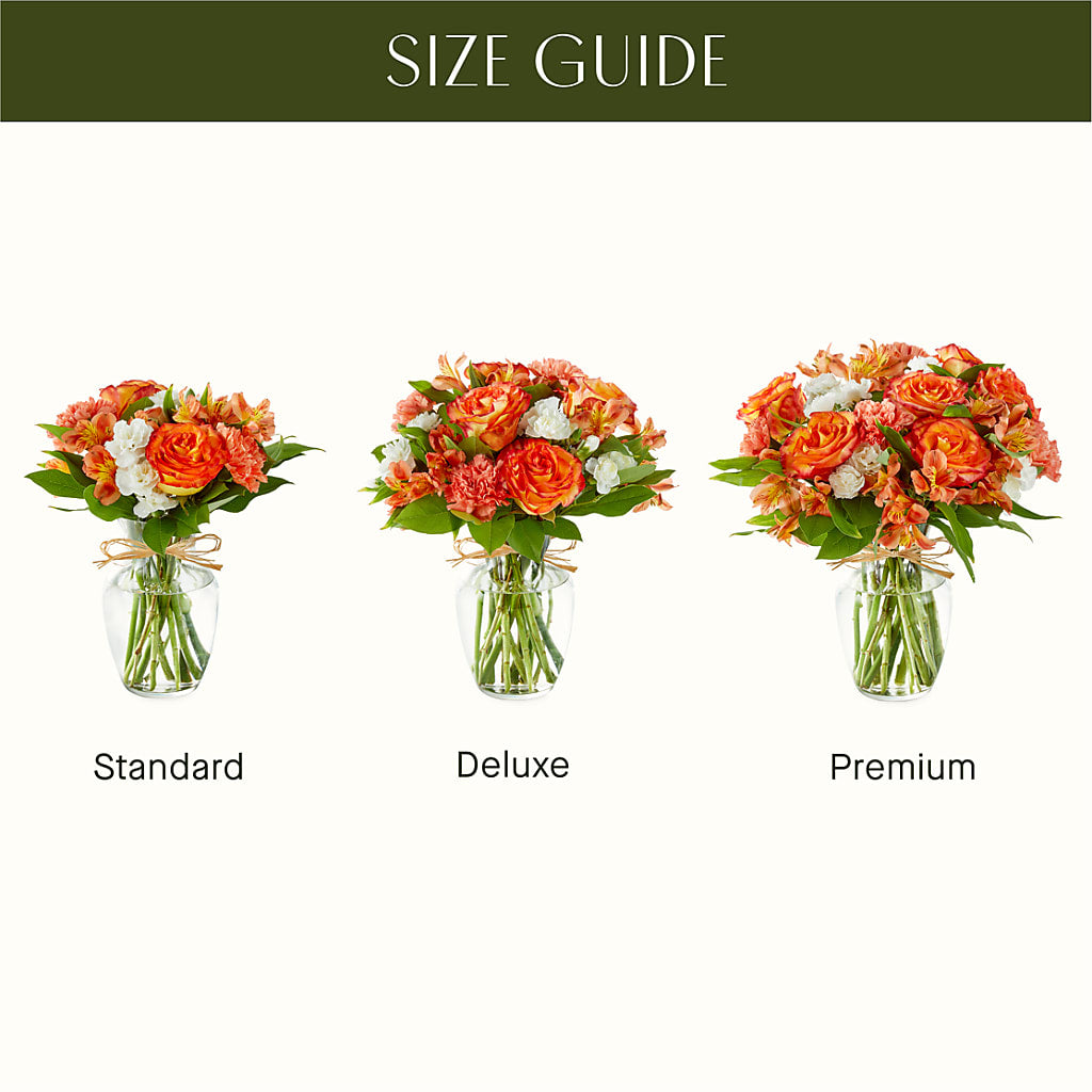 Apricot Glow Bouquet –  Park Merced Florist, Corona CA