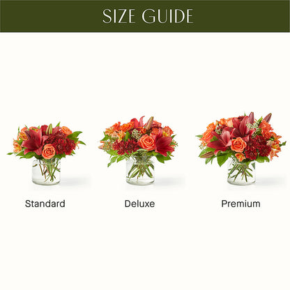 Crimson Leaves Bouquet –  Park Merced Florist, Corona CA