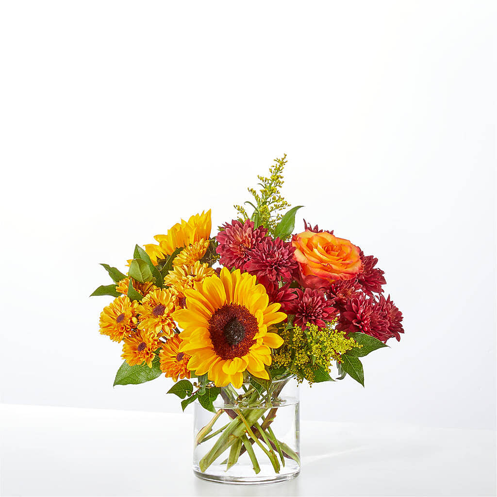 Flannel Scarf Bouquet –  Park Merced Florist, Corona CA
