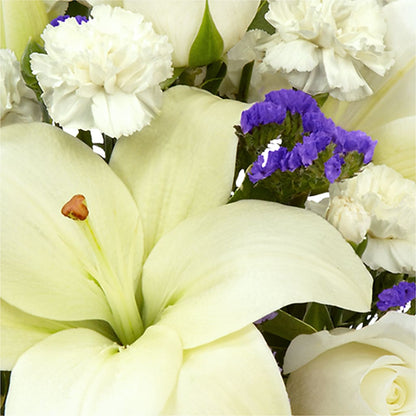 Sapphire Rush Bouquet –  Park Merced Florist, Corona CA